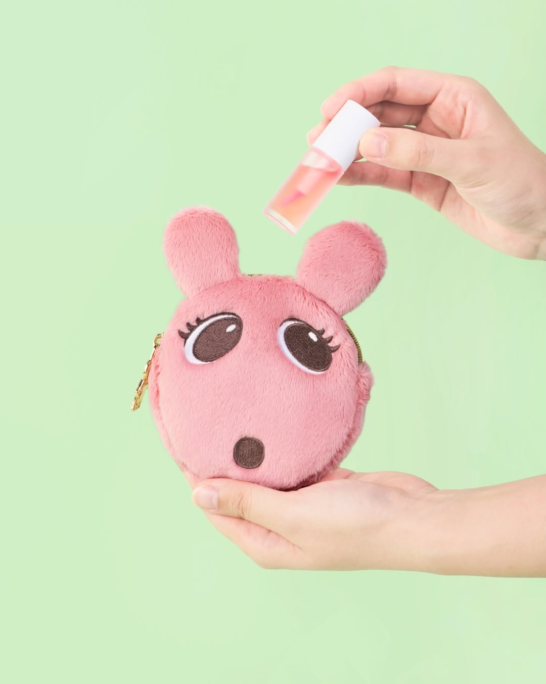 Sonny Angel Pink Robby Pouch