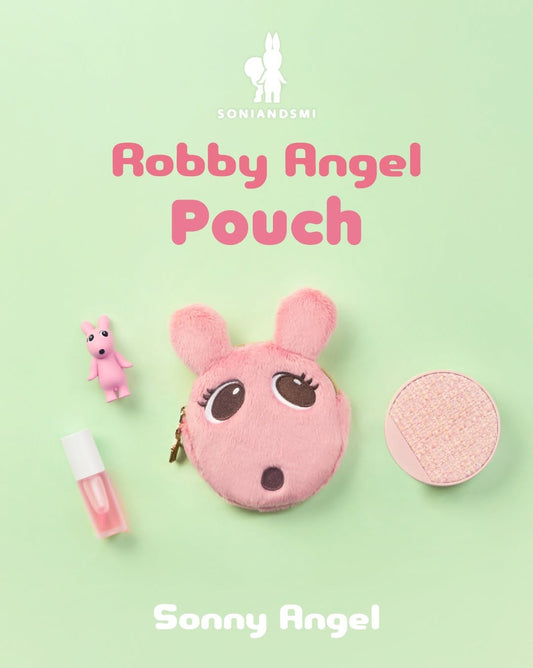 Sonny Angel Pink Robby Pouch